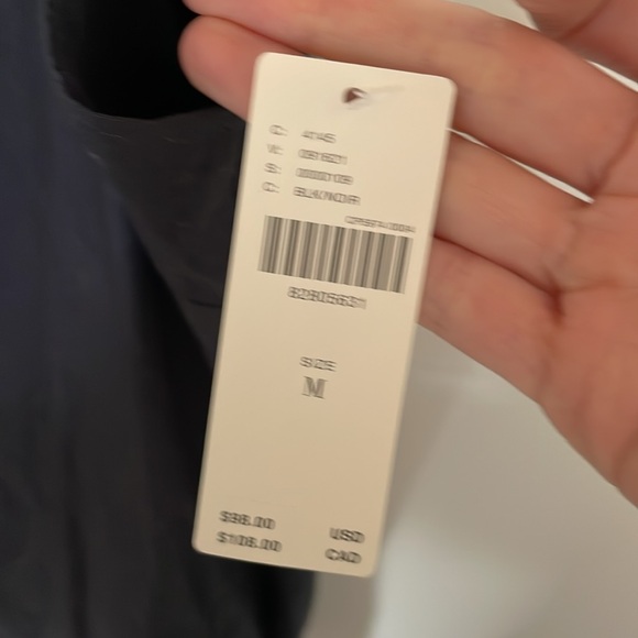 NWT ANTHROPOLOGIE The Hartley Shift Mini Dress black fringe medium $98 - Picture 4 of 6